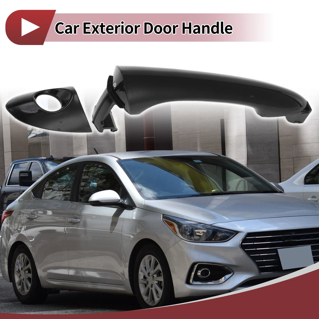 Car Door Handle Grip for Hyundai Sonata (2011–2014) Front Left No. 826523S000 Black