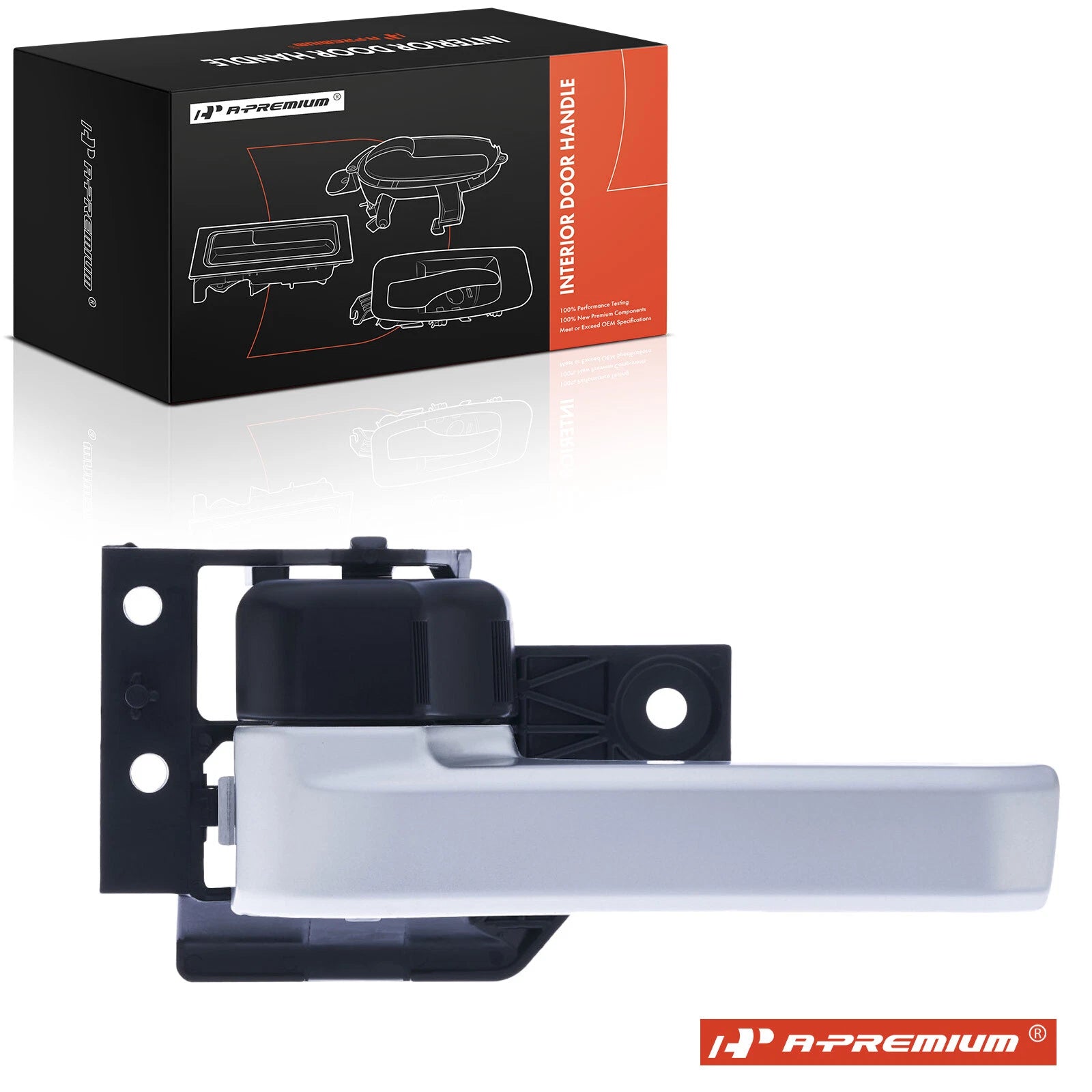 Front Driver Painted Silver Interior Door Handle for Toyota FJ Cruiser (2007-2014)