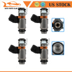 Set of 4 Fuel Injectors for Ford Fiesta (2003–2010) L4 1.6L