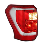 Chrome Housing Red Lens Tail Light for Ford Expedition (2018–2021)