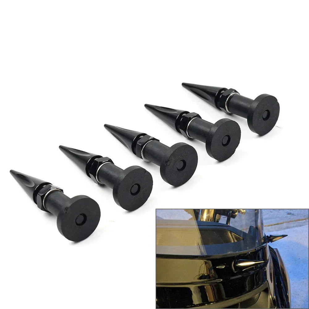 5x Spike Windshield Fairing Well Nut Bolt Kit for Harley Road Glide (2015-2023)