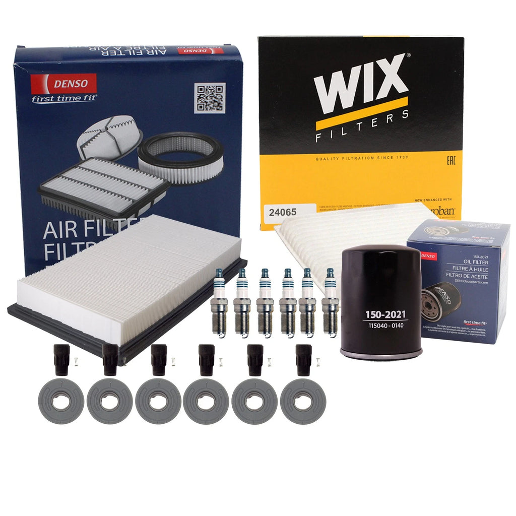 Tune Up Kit with 6 NGK Spark Plugs & Boots for Ford Edge Lincoln MKT MKX (2007–2019)