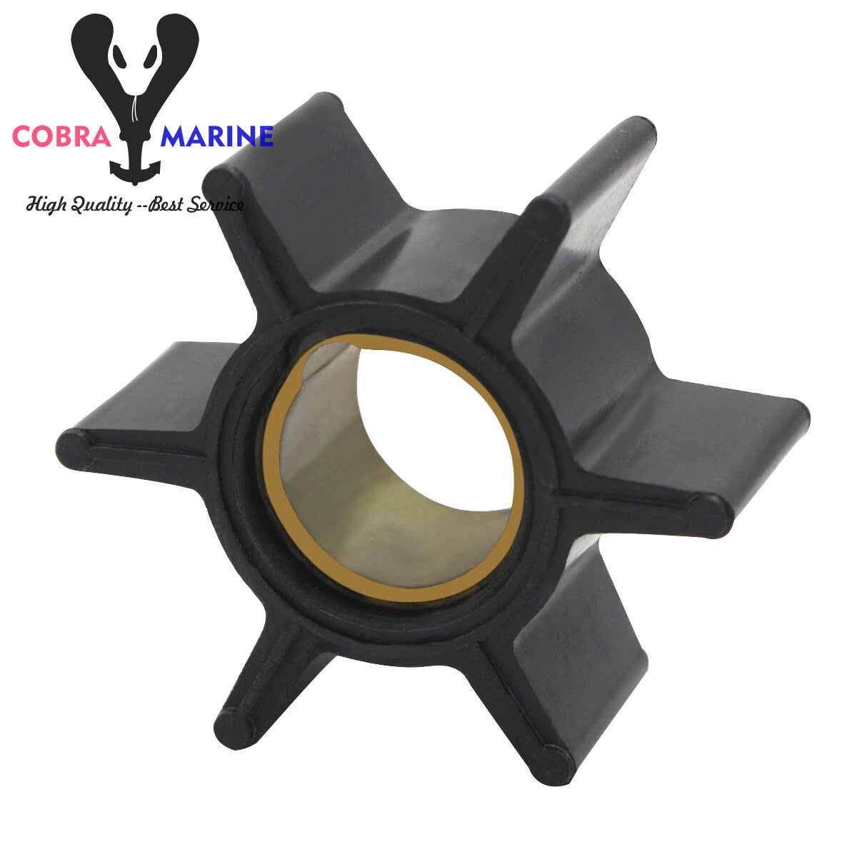 Water Pump Impeller for Mercury (47-89980, 47-68988, 18-3054, 9-45304, 500314)