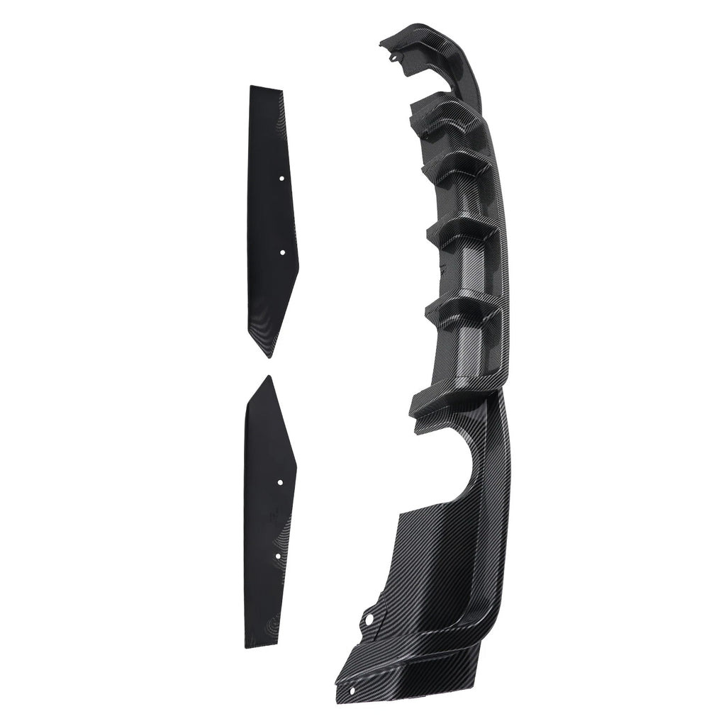 Rear ABS Bumper Lip Spoiler for BMW 3 Series (2012–2018)