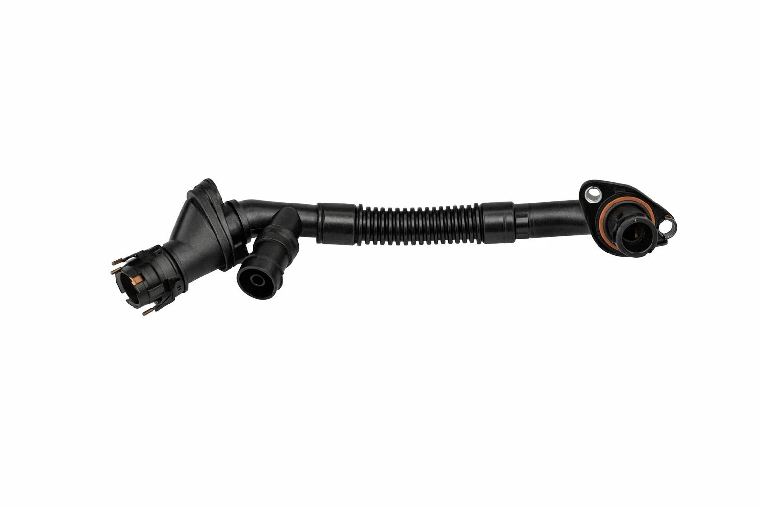 Genuine OEM Left Engine Crankcase Breather Hose for BMW X6, 750Li (2008–2015) 11157646087