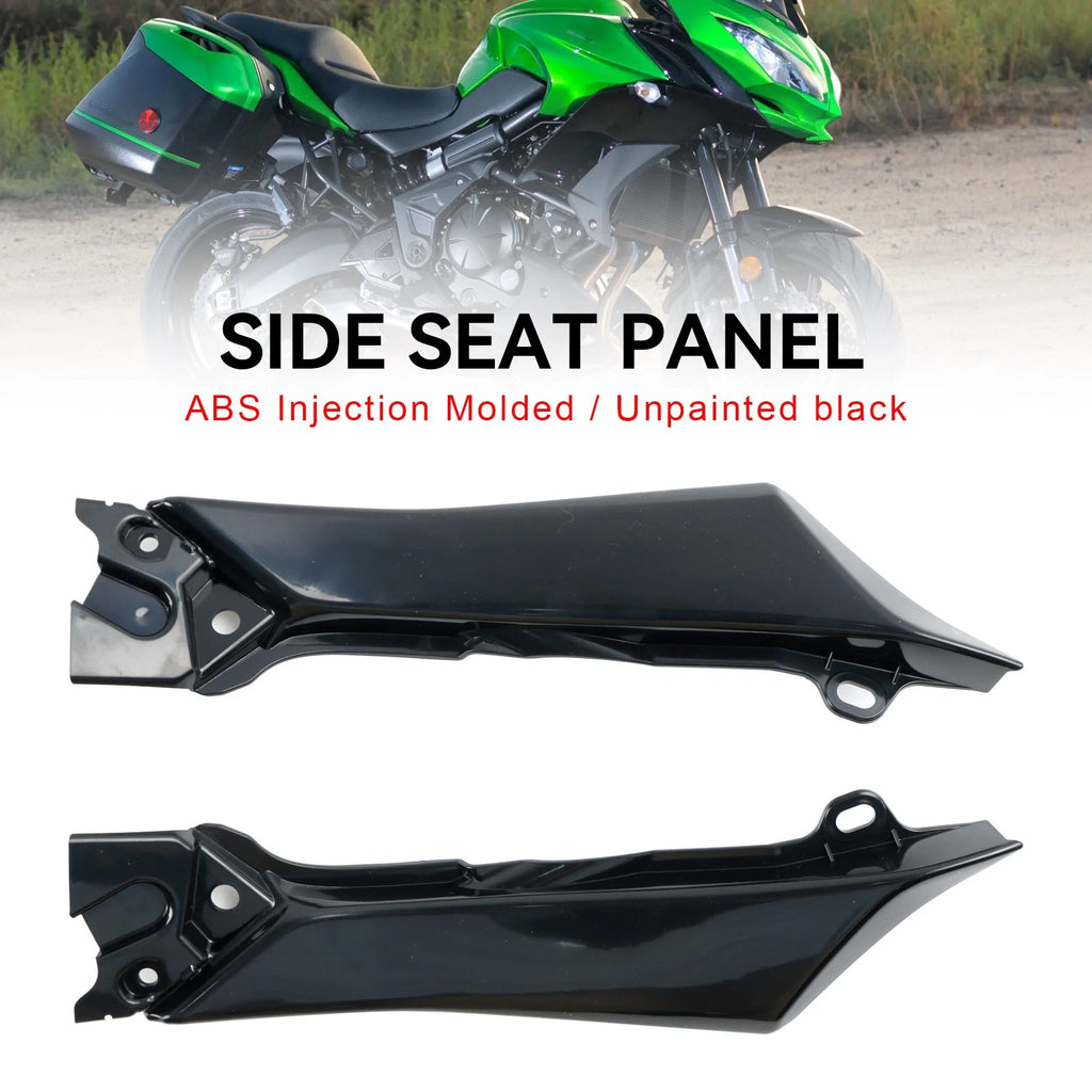 Unpainted Side Seat Fairing Panel Cowl for Kawasaki Versys 650 (2022–2024)