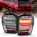 Chrome Clear Lens Tail Light Assembly w/Sequential for 2014-2023 Toyota 4Runner