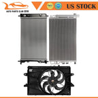 Radiator Condenser Cooling Fan Kit for Chevrolet Equinox (2010–2015)