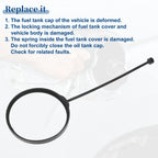 3 x Fuel Tank Cap Tether Rope for BMW X6 (2008-2018)