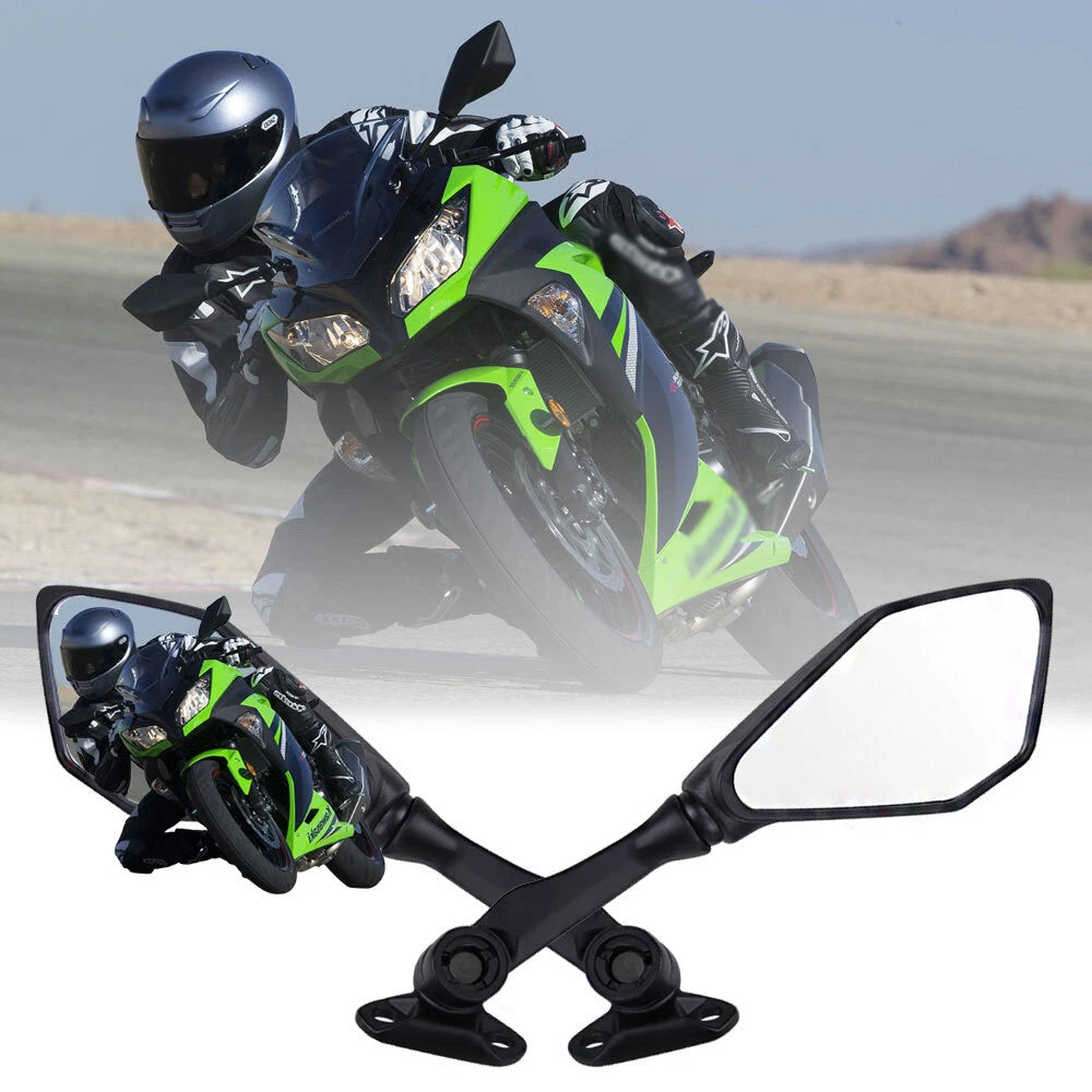 Rear View Mirror for Kawasaki Ninja ZX6R 636 300R EX300 (2013–2017)