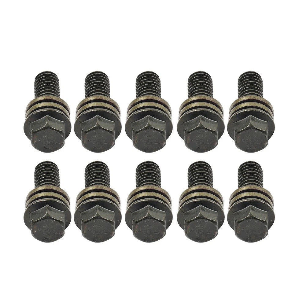 10x Banjo Bolt M8 x 1.25mm for Motorcycle Brake Master Cylinder ATV Quad