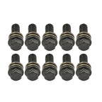 10x Banjo Bolt M8 x 1.25mm for Motorcycle Brake Master Cylinder ATV Quad