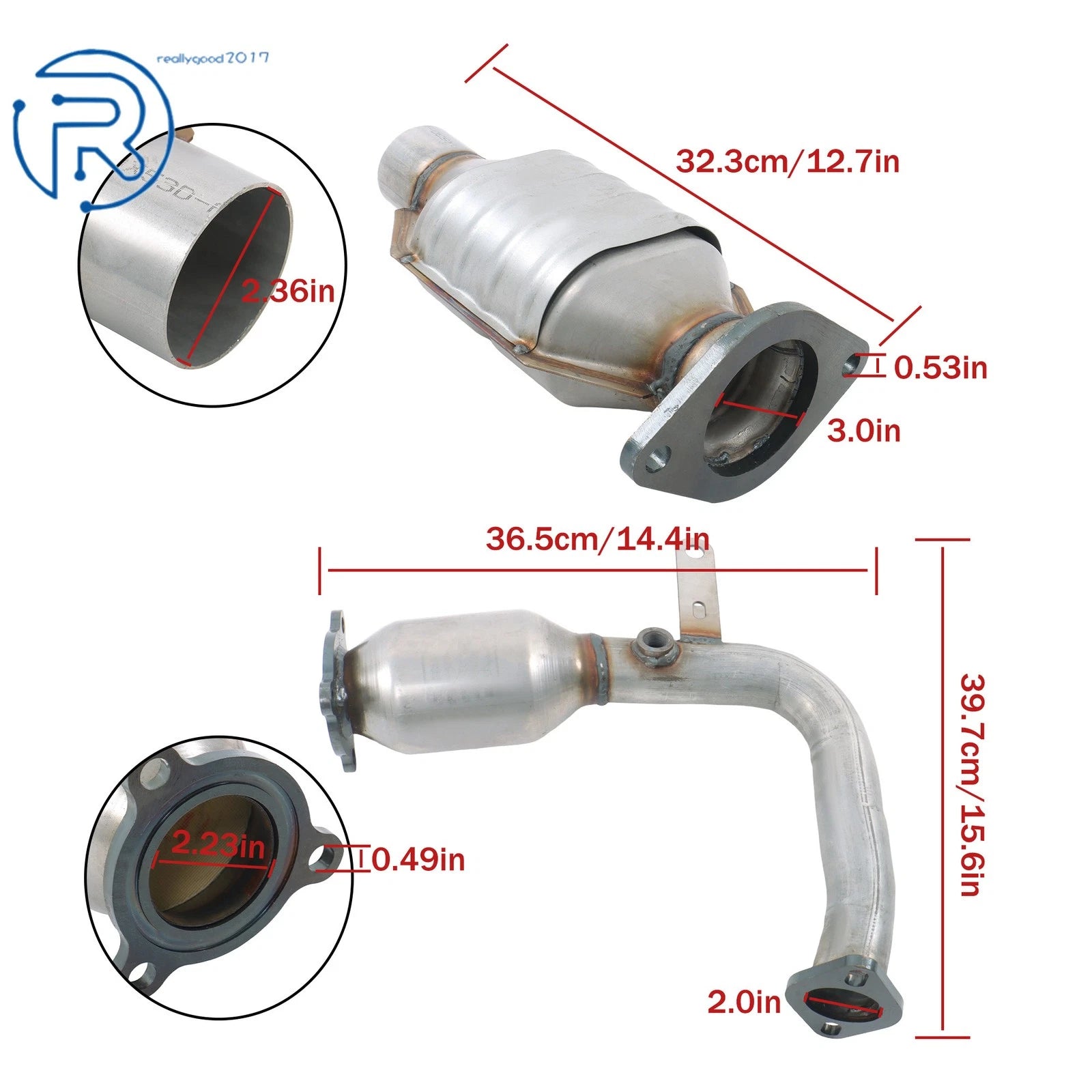 Catalytic Converter for Chevy Malibu & Saturn Aura (2008-2012)