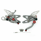 Rearsets Footpegs Pedals for BMW S 1000 RR (2010–2014) T9 Titan-color