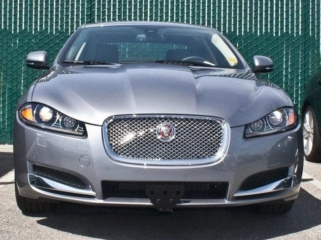 License Plate Bracket Removable Replacement for Jaguar XF (2012–2015)