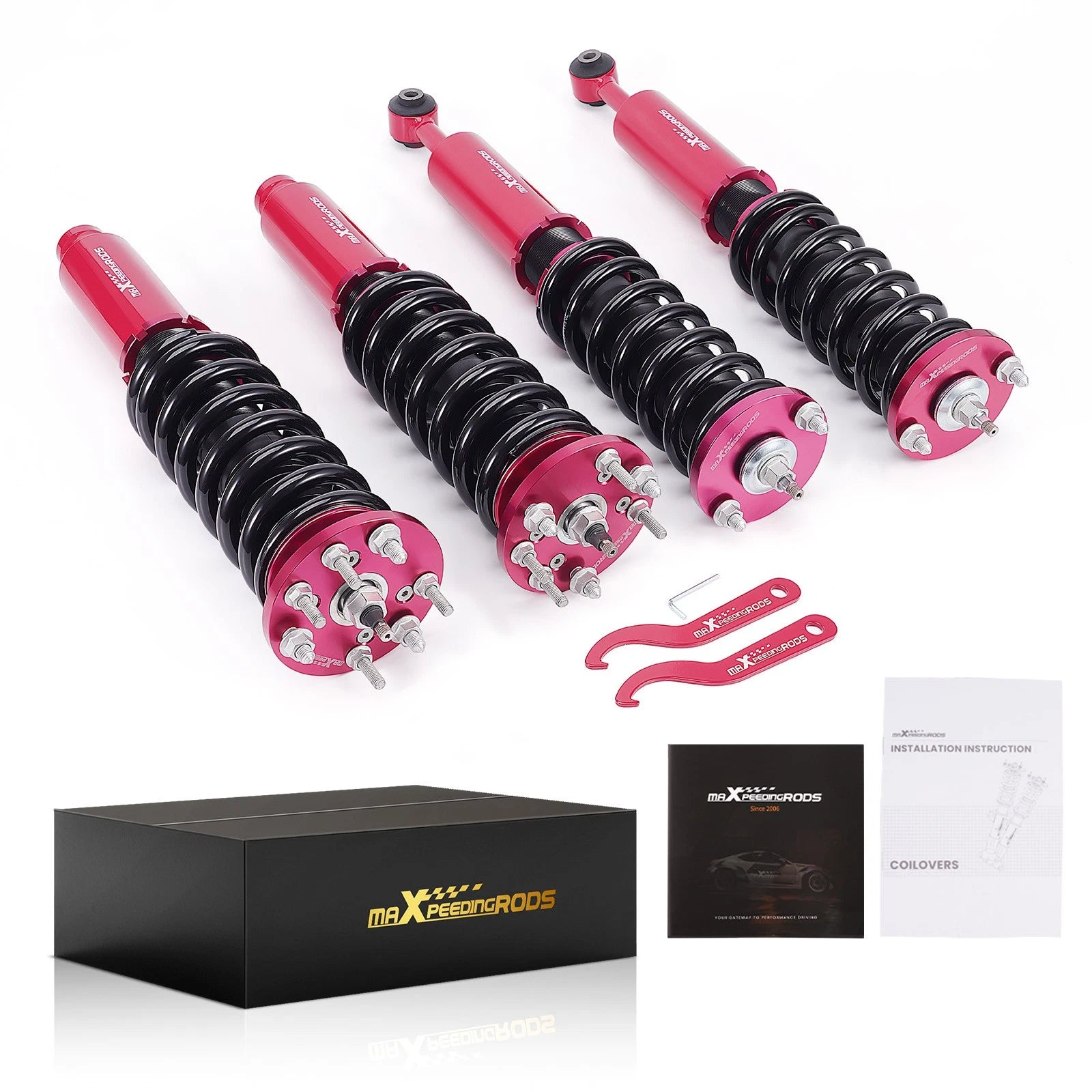 Coilover Suspension Lowering Kit for Honda Accord (2003–2007) & Acura TL TSX (2004–2008)