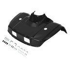 Set of 2 Black ABS Plastic Front Fender Flaps for Honda TRX300 (1988–2000)