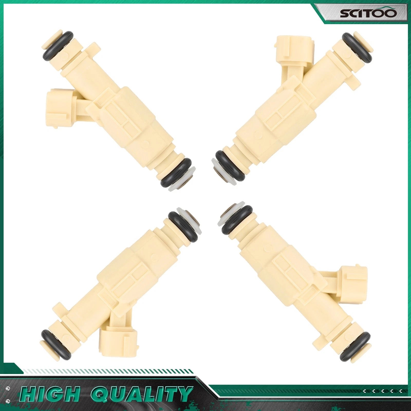 Set of 4 Fuel Injectors for Kia Forte5 (2012–2013) & Hyundai Tucson (2011–2013) 2.0L