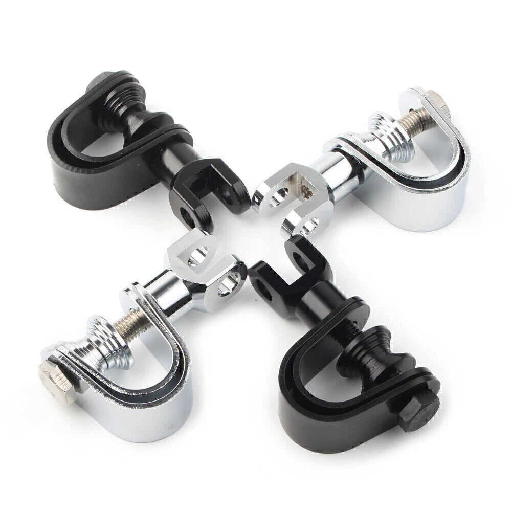 Pair of 25mm & 32mm Motorcycle Highway Engine Crash Bar Foot Peg Clamps
