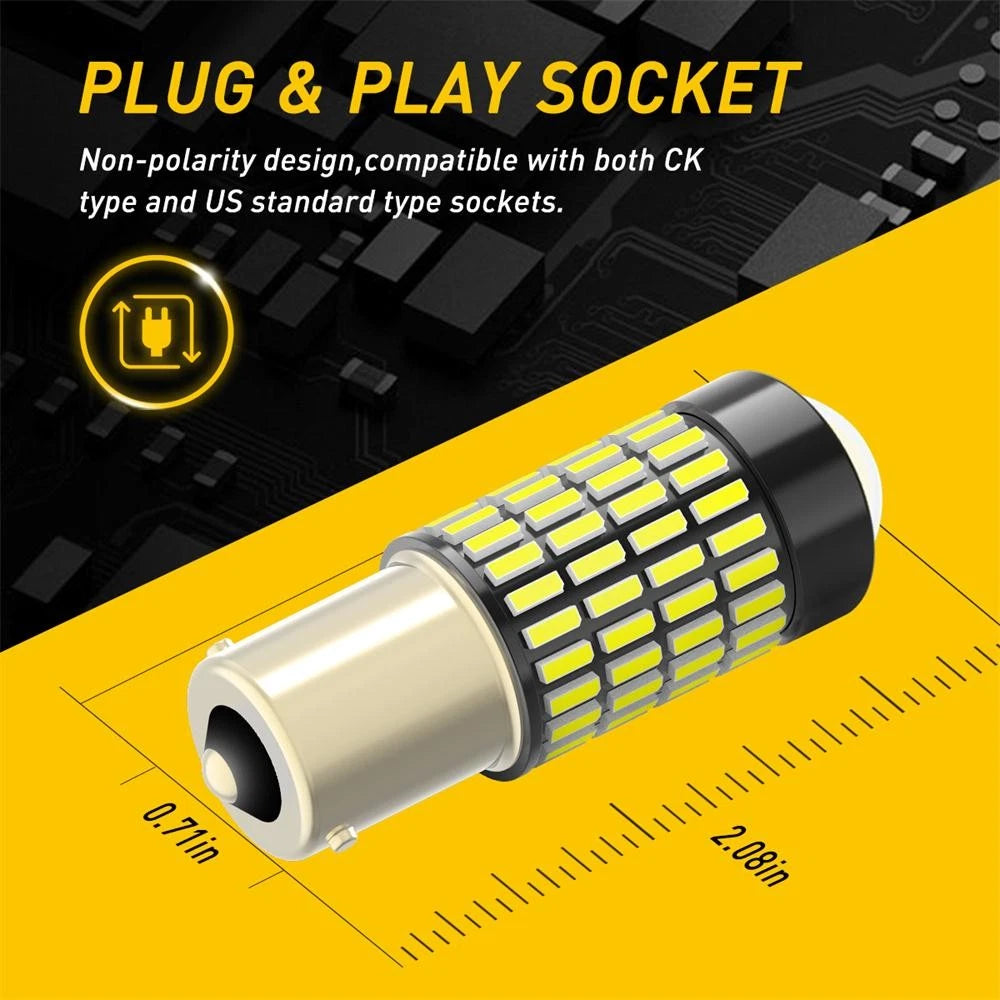 2X AUXITO LED Reverse Light Bulbs for Cars (2010–2023)