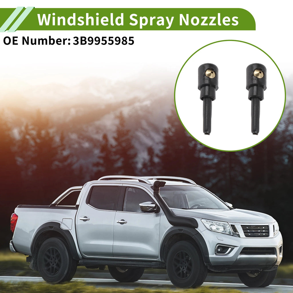Windshield Washer Nozzle with Hose Connector for Audi (1996–2005) No. 3B9955985