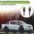 Windshield Washer Nozzle with Hose Connector for Audi (1996–2005) No. 3B9955985