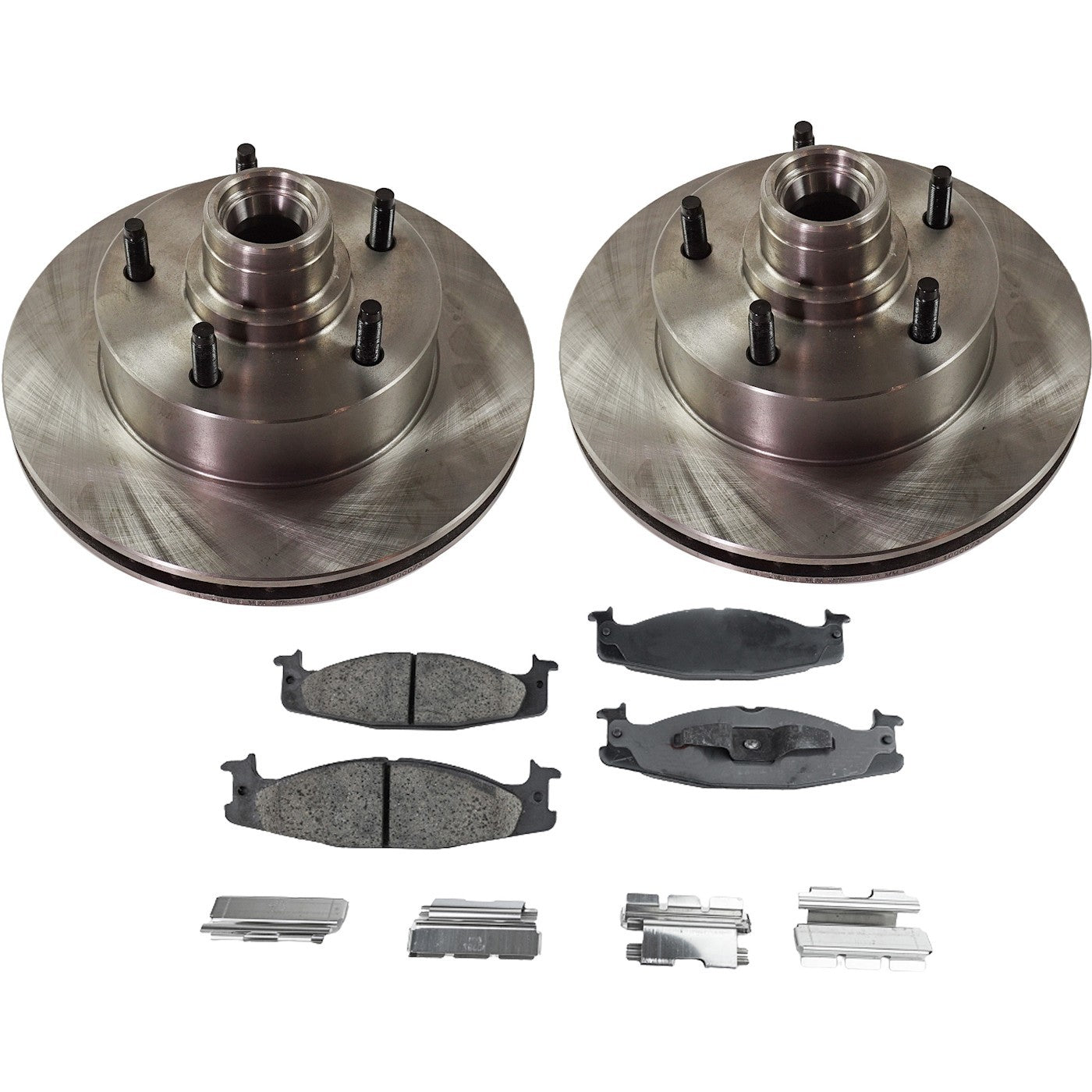 Brake Disc Rotors and Pads Kit for E150 Van F150 Truck