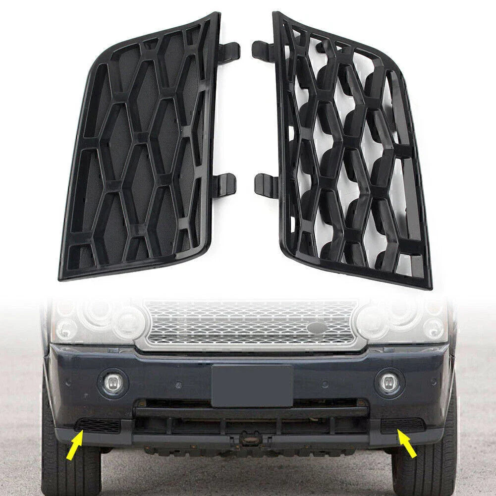 ABS Black Front Bumper Air Inlet Grill Cover for Range Rover (2006-2009)