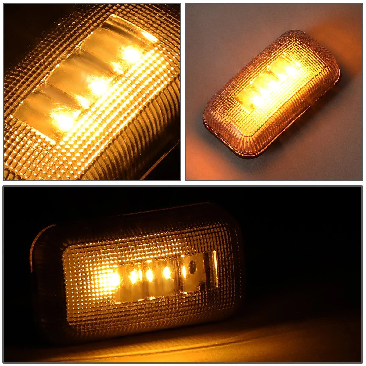 LED Marker Cab Light for Silverado Sierra 2015–2019 (Smoked)