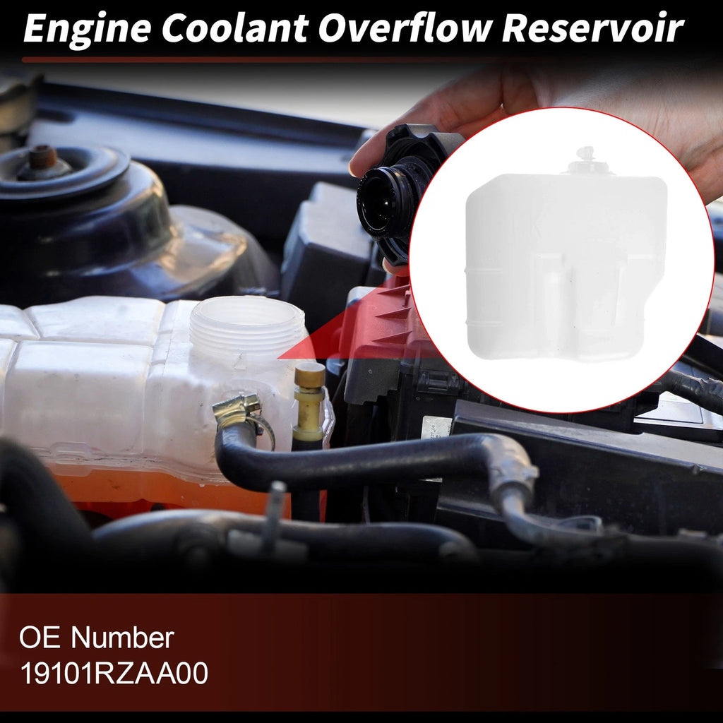 Coolant Expansion Reservoir Tank for Honda CR-V (2007–2011) 19101RZAA00
