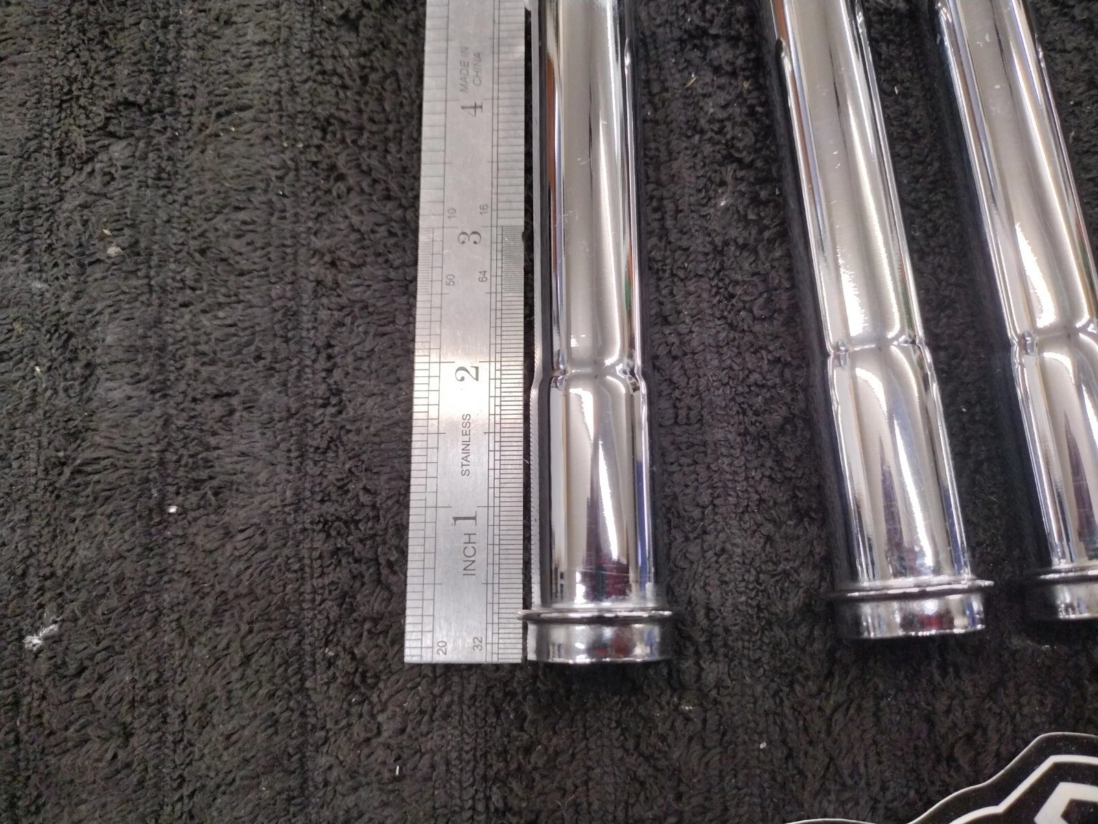 Chrome Pushrod Tubes for Harley Twin Cam