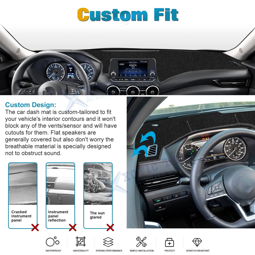 DashMat Non-Slip Dashboard Mat for Nissan Sentra (2020-2026)