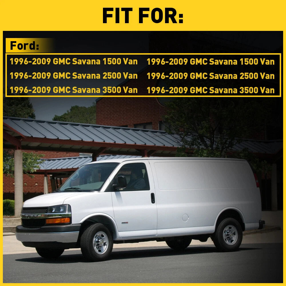 2X Exterior Door Handles for GMC Express Chevy Van