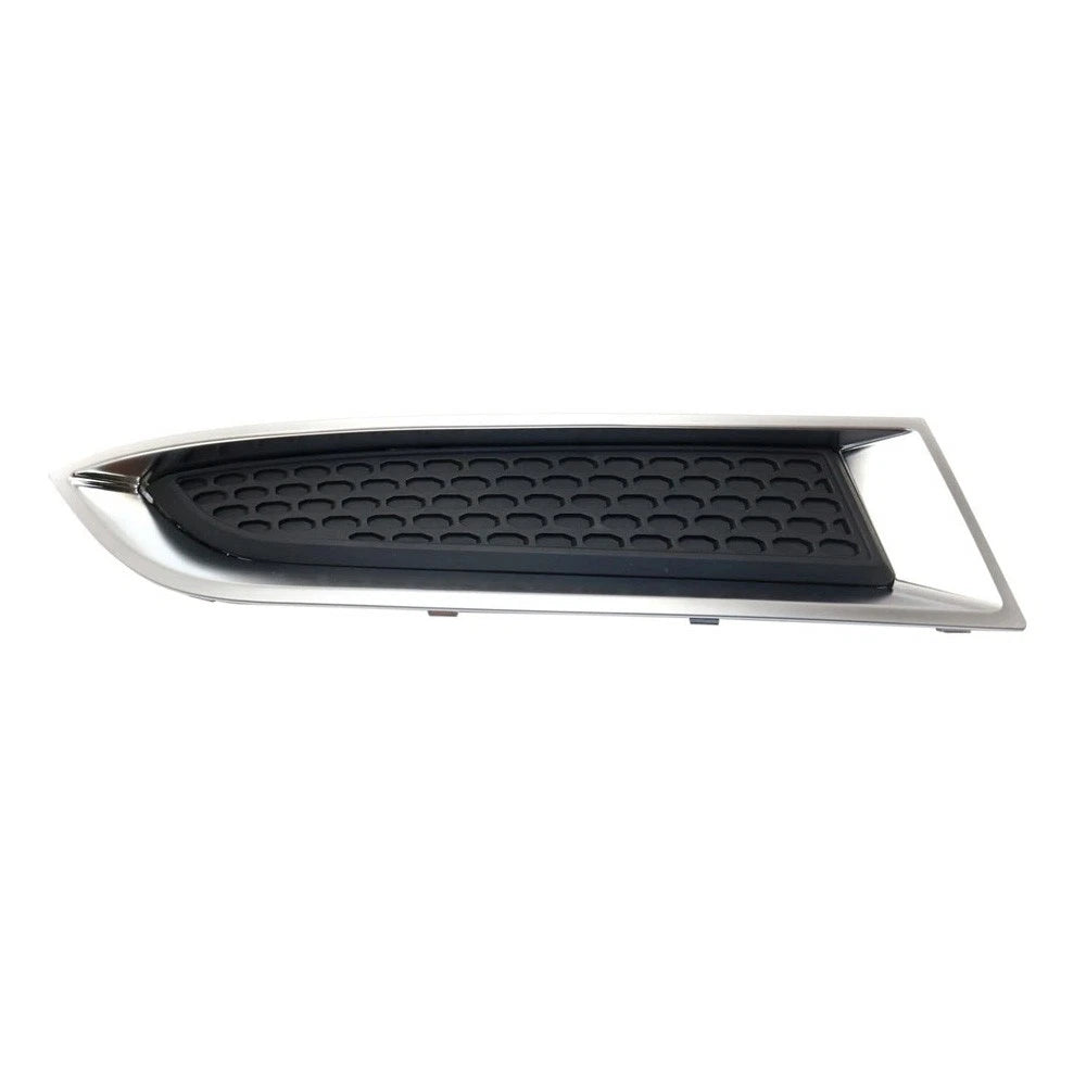 Headlight Bezel Grille for Acadia (2013-2017) Black Satin Silver Right Side