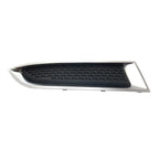 Headlight Bezel Grille for Acadia (2013-2017) Black Satin Silver Right Side
