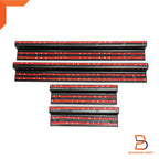 Matte Black Scuff Plate Door Sill Protector for Isuzu D-Max (20-25)