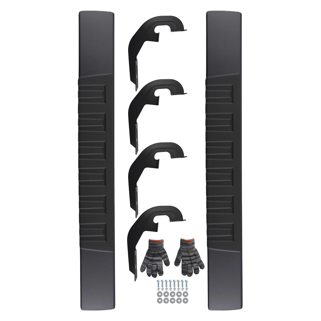 Nerf Bars Running Board for Silverado Sierra HD 1500-3500 (2019–2025) Non-Slip
