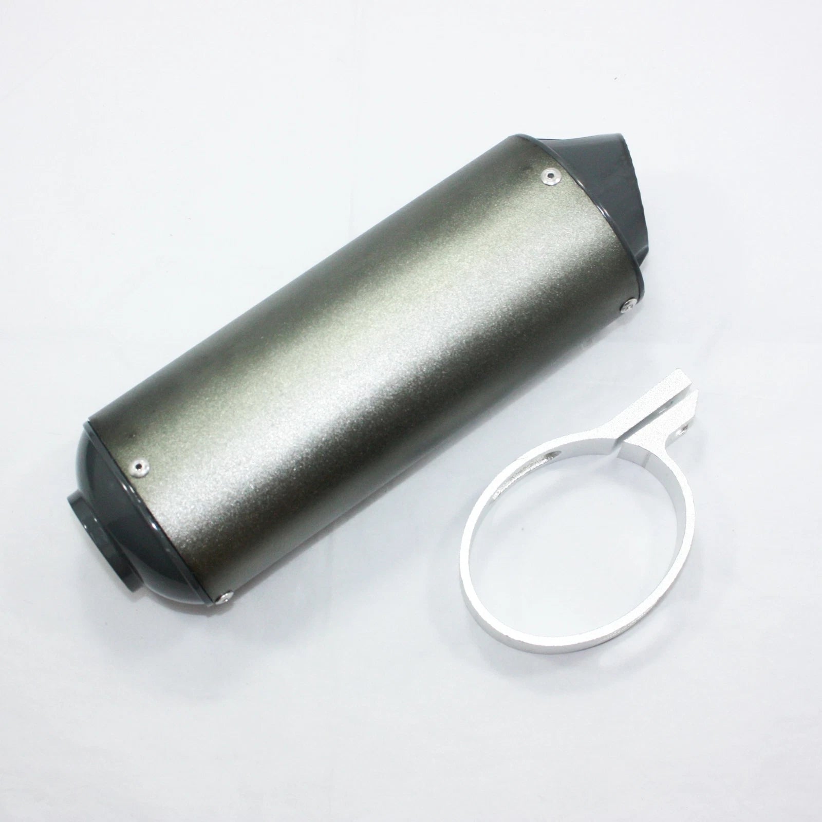 28mm Alloy Exhaust Muffler + Clamp for 125cc 140cc 150cc PIT Trail Dirt Bike