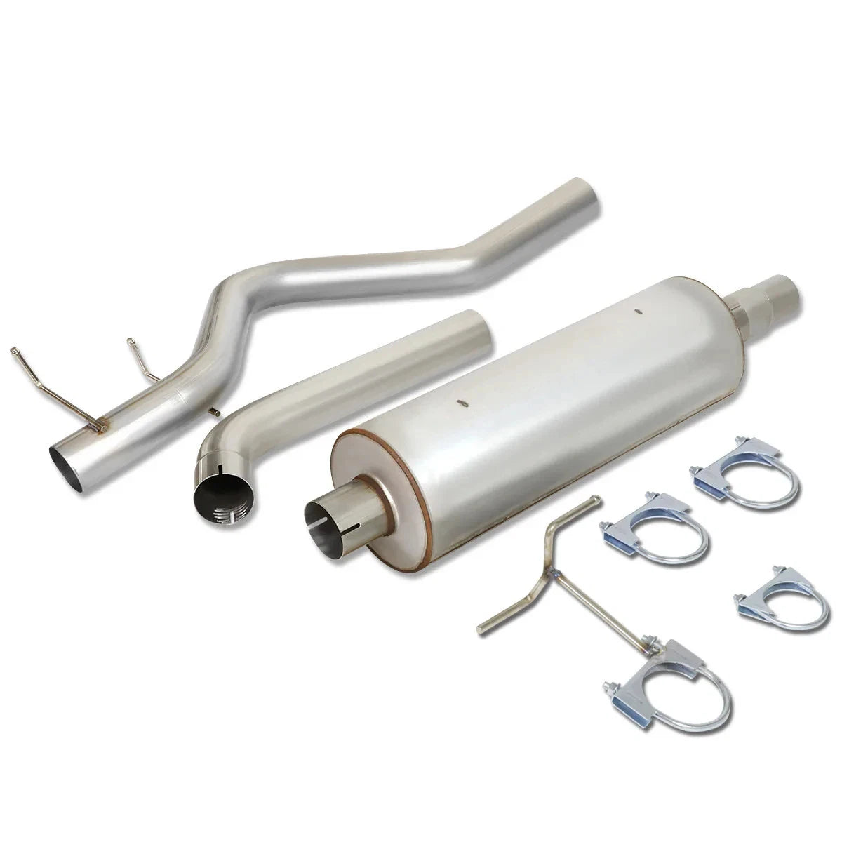 3" Tip Muffler Stainless Catback Exhaust for Dodge Ram 1998–2001 3.9/5.2/5.9