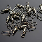 Fishing Swivel Snap Connectors 10 Pack for Various Fishing Needs