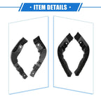 Front Bumper Brackets 2 x Support Covers for Hyundai Elantra (2008-2010)