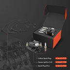 Ignition Coil & Iridium Spark Plugs Set for Subaru Impreza