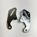 Chrome Seat Strap Brackets Buckles for Harley Davidson Road Glide (2014–2023)