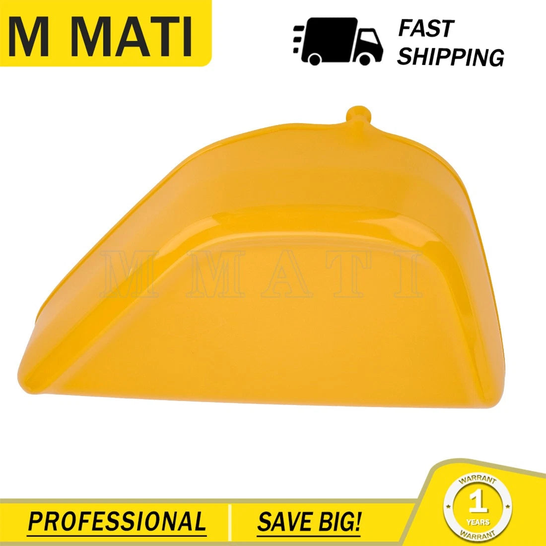 Left Side Cover for Honda Mini Trail Z50 Z50A (1972–1978) - Yellow