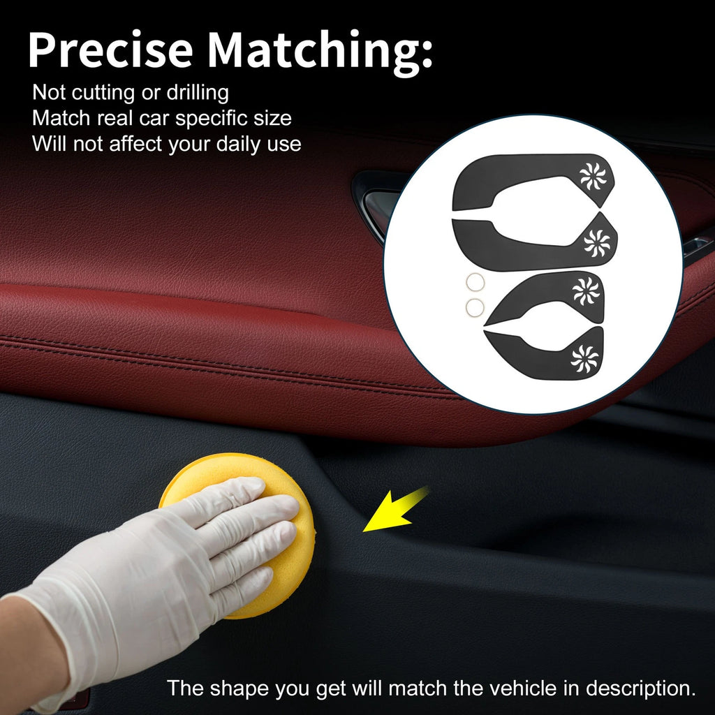 Set of 1 Car Door Anti Kick Pad Sticker Protector for Kia Rio (2011–2015)