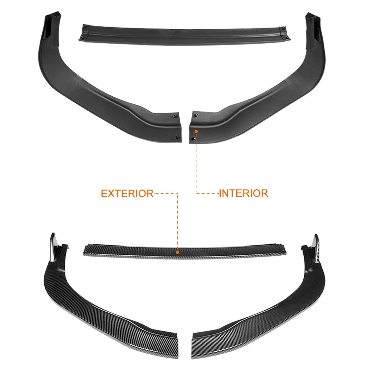 Round Side Mirror for Naked Bike Cruiser (Universal)