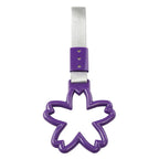 Cherry Blossom Shaped Ring Handle Strap for Train Bus - 1 Pcs