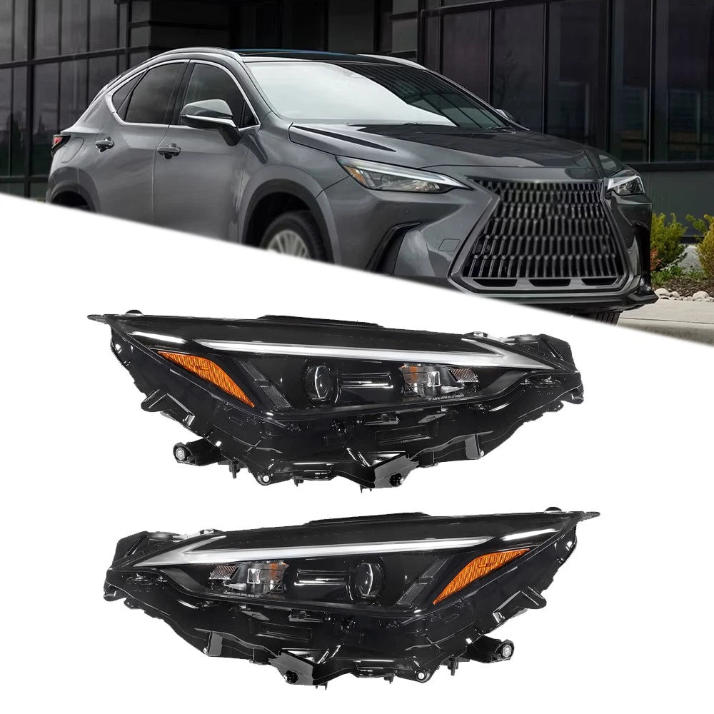2X LED Headlight Assembly for Lexus NX250/350/350h (2022–2025)