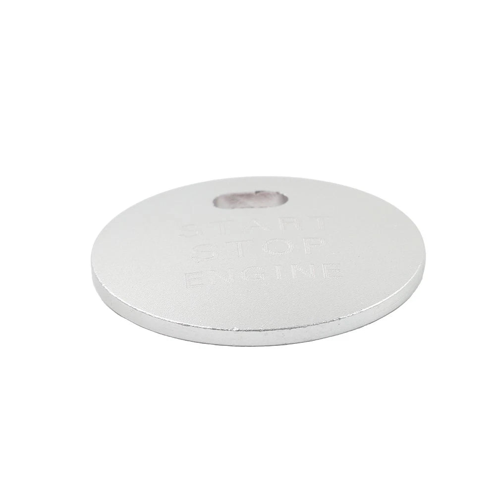 Engine Start Push Button Cover Trim for Mazda 3 Axela 6 Atenza CX-5 (2014–2020) Silver