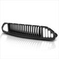 Vertical Fence ABS Front Bumper Grille Frame w/LED for Ford Mustang (2018–2020)